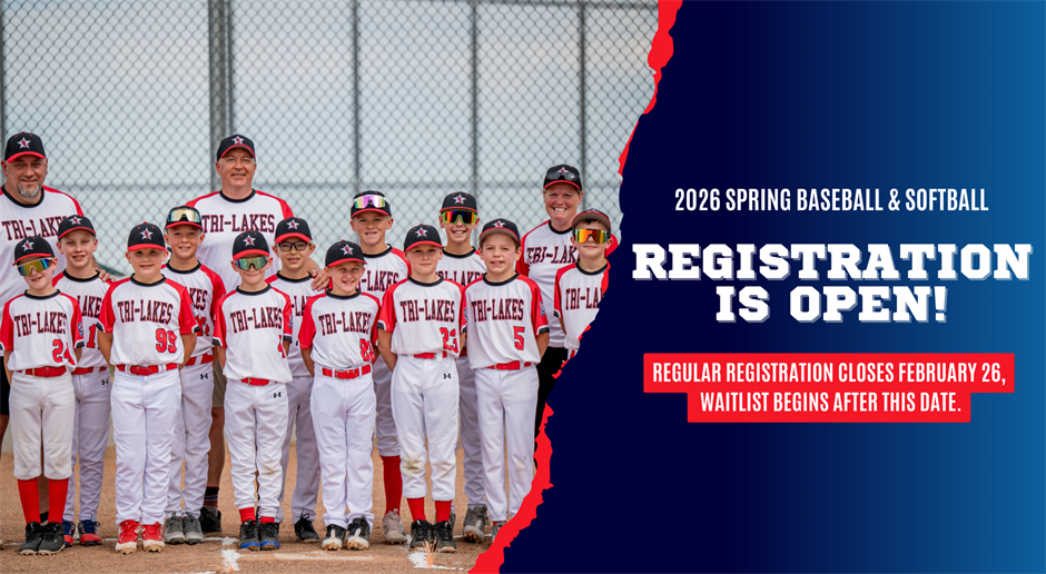 Join the Tri-Lakes Little League Family